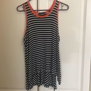 Flowy sailor tank top